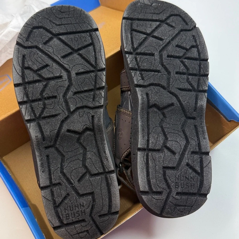 Nunn Bush Men's Laguna Closed Toe Fisherman Sandal- Wide Width- Size 10W